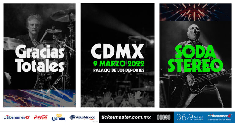 ¡Gracias Totales-Soda Stereo! volverá a México