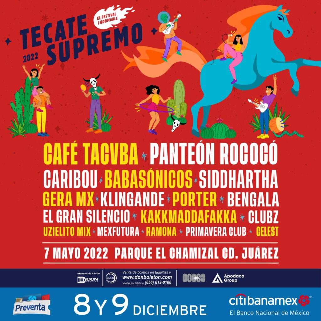 Regresa el Tecate Supremo 2022 Queretarock Music