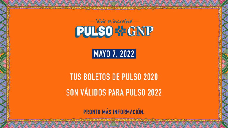 ¡El festival Pulso GNP ya tiene fecha!
