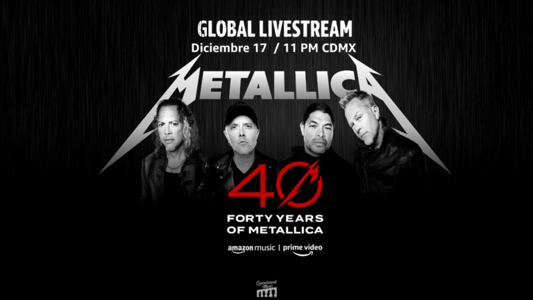 Metallica trasmitirá sus conciertos del 40 aniversario
