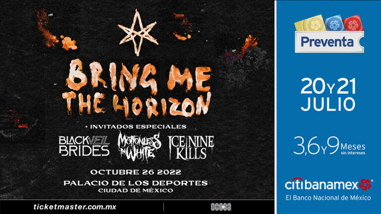 Bring Me The Horizon regresa a México con invitados especiales