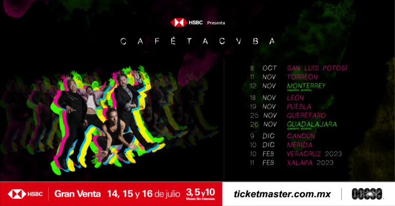Café Tacvba anuncia gira en México y llegará a Querétaro