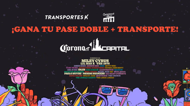 Queretarock Music y Transportes K te llevan al Corona Capital 2022