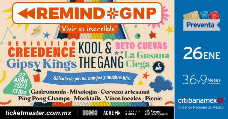 Festival Remind GNP en la Ciudad de México