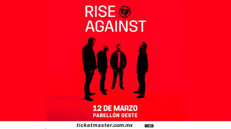 Rise Against en México 12 de marzo 2023