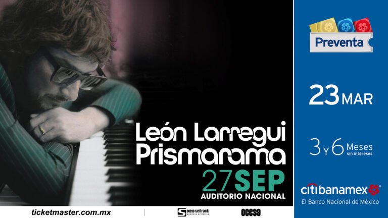 León Larregui en el Auditorio Nacional