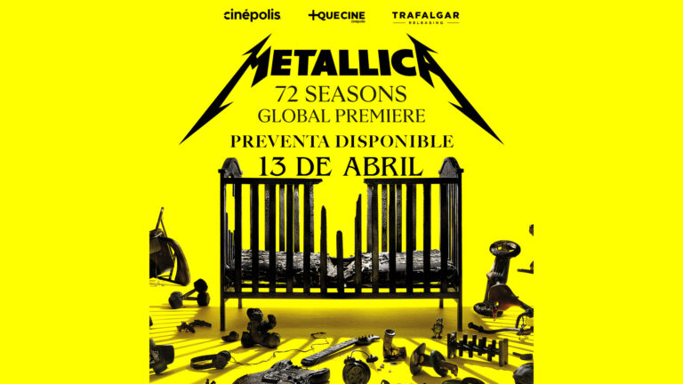Metallica: 72 Seasons estreno global en Cines