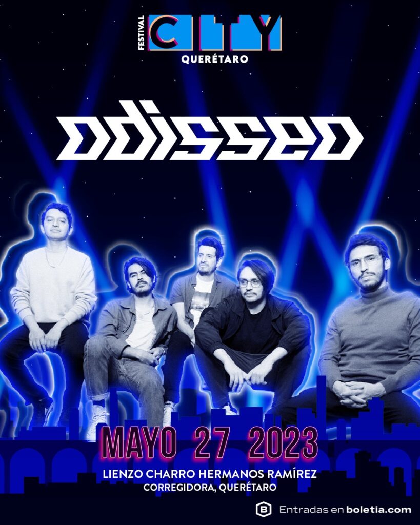 Odisseo en el Festival City Querétaro 2023 Queretarock Music