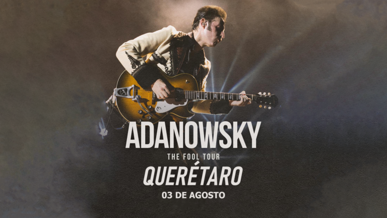 Adanowsky en Querétaro con The Fool Tour