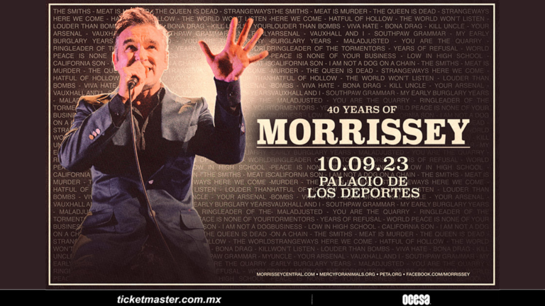 Morrissey regresa a México