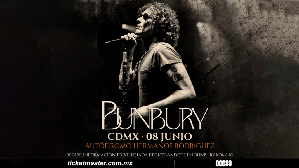 Enrique Bunbury vuelve a México en 2024 Queretarock Music