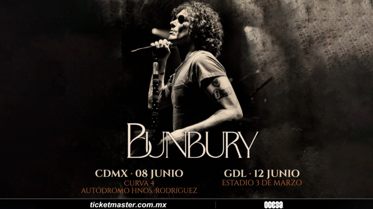 Bunbury regresa a México en 2024 con 2 únicos conciertos