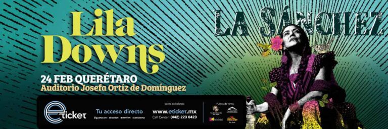 Lila Downs anuncia gira por México y llegara a Querétaro