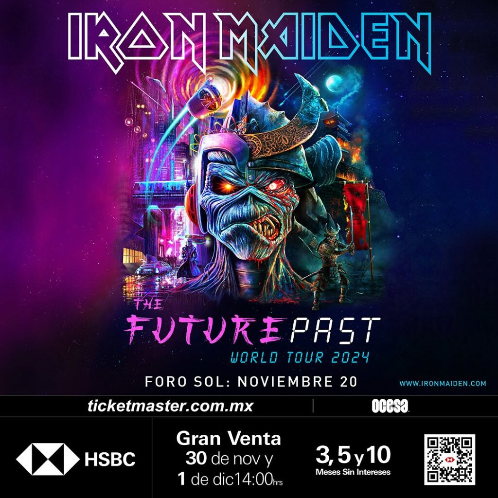 Iron Maiden en México 2024