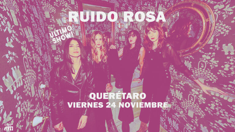 Ruido Rosa en su ultimo concierto en Querétaro
