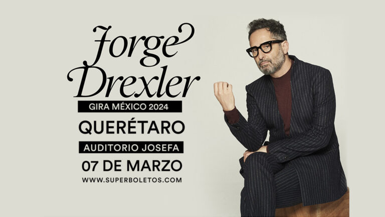 Jorge Drexler en Querétaro 2024