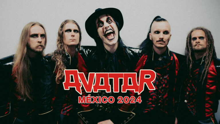 La banda Avatar regresara a México en mayo 2024