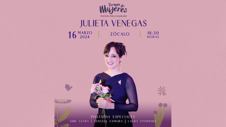 Julieta Venegas en el Zócalo de la Ciudad de México