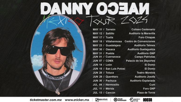 Danny Ocean en Querétaro, México Tour 2024
