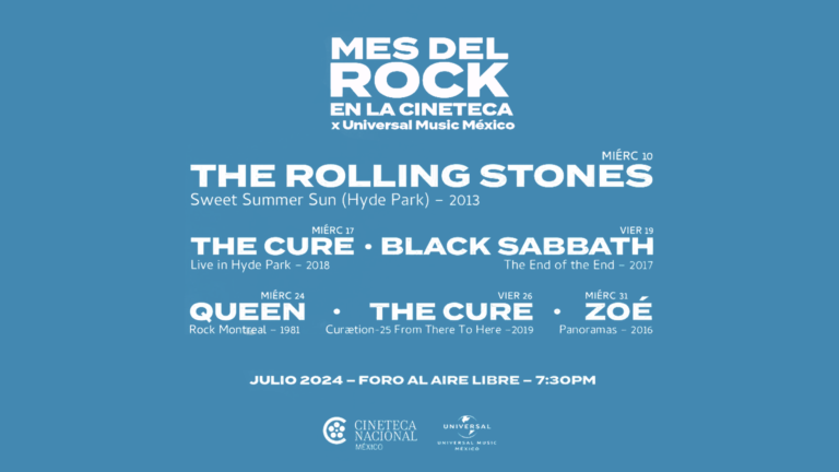 Mes del Rock en la Cineteca Nacional