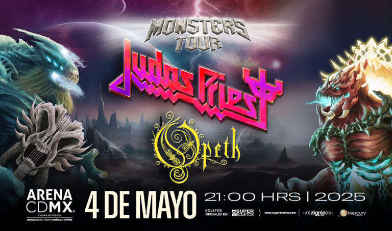 Judas Priest en México con Monsters of Rock 2025