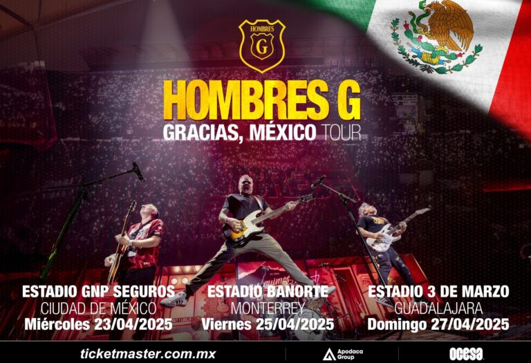 Hombres G regresa con su «Gracias México Tour»