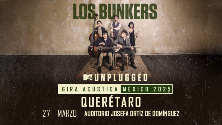 Los Bunkers traen a Querétaro su Unplugged