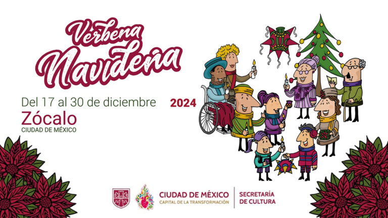 Verbena Navideña 2024 en el Zócalo de CDMX