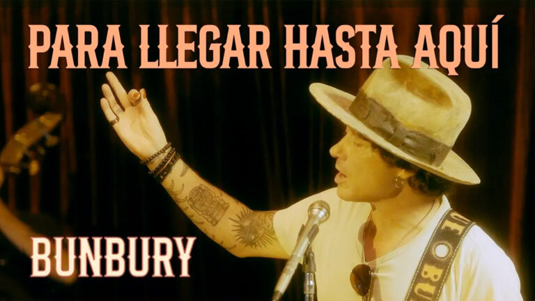 Bunbury «Para llegar hasta aquí» nuevo tema de su próximo disco