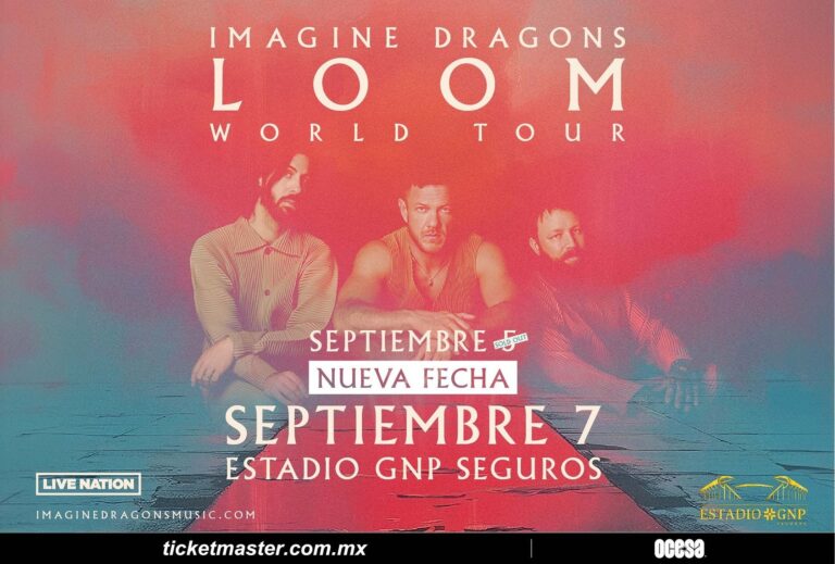 Imagine Dragons en México Loom World Tour 2025