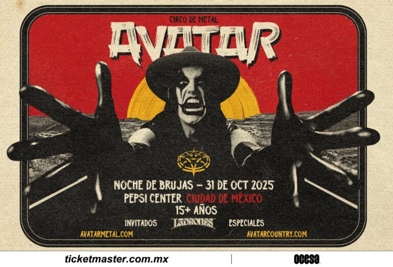 Avatar regresa a México con su Circo de Metal