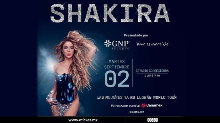 Shakira en Querétaro Las mujeres no llora World Tour