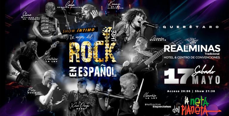 Lo mejor del rock en español en Querétaro Tour 2025
