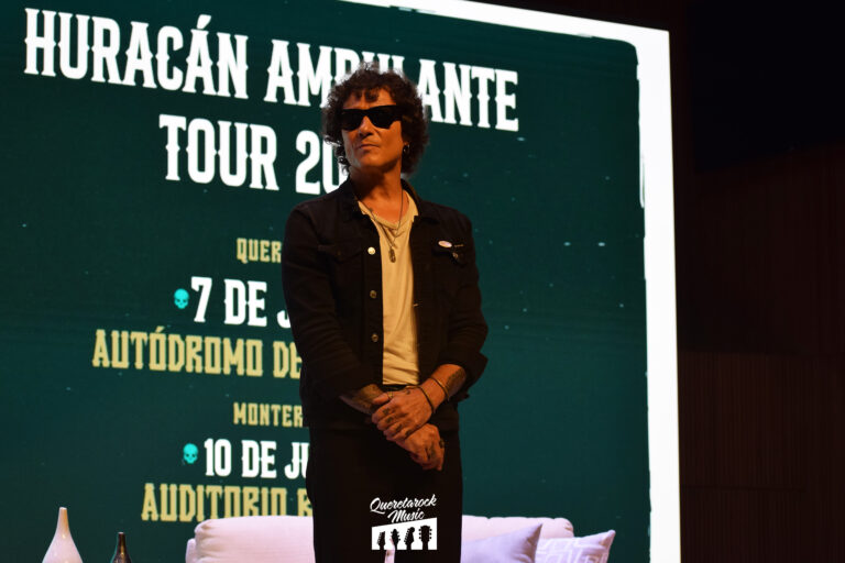 Enrique Bunbury ofrece rueda de prensa en CDMX