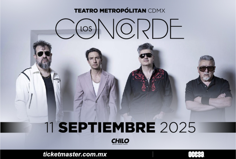 Los Concorde llegaran al Teatro metropólitan