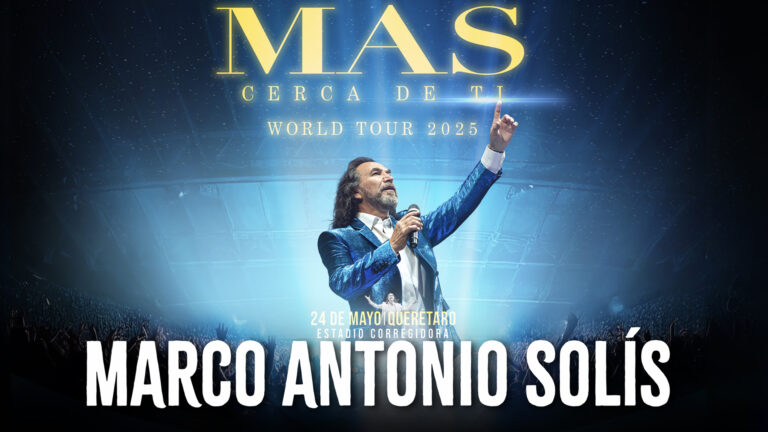 Marco Antonio Solís en Querétaro «Más Cerca de Ti 2025»