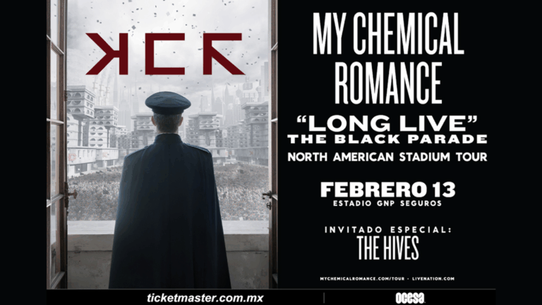 My Chemical Romance en México 2026 con The Hives