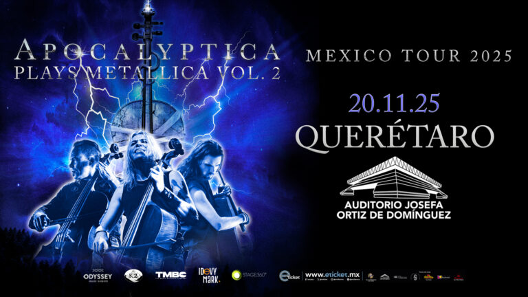 Apocalyptica regresa a Querétaro Plays Metallica Vol. 2