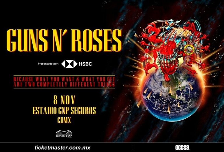 Guns N’ Roses regresa a México con su gira 2025