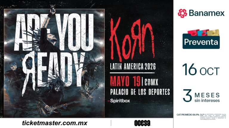 KoRn regresa a México junto con Spiritbox