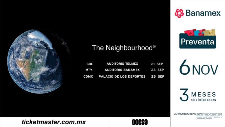 The Neighbourhood anuncia THE WOURLD TOUR y llegara a México