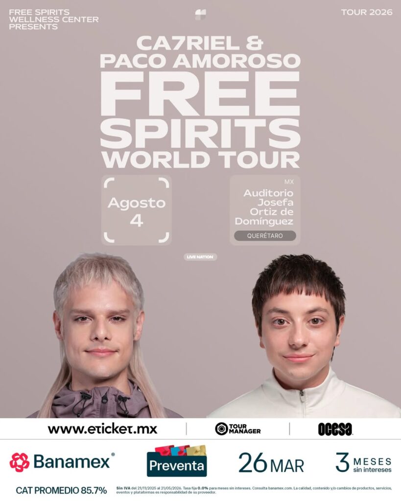 CA7RIEL & Paco Amoroso