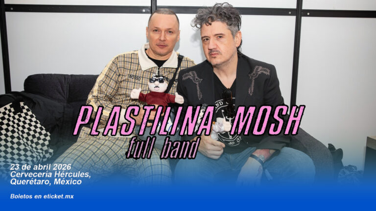 Plastilina Mosh en Querétaro tocado «Aquamosh» completo