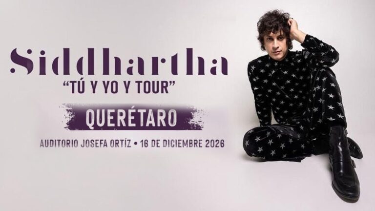 Siddhartha en Querétaro con su «Tu y Yo y Tour»