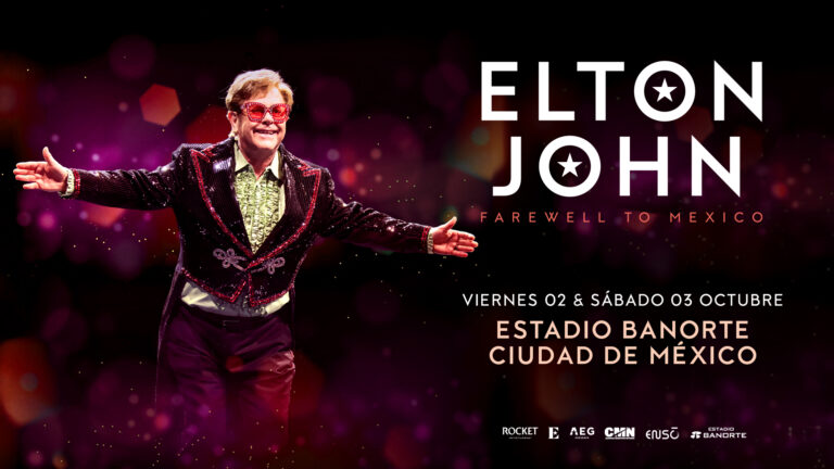 Elton John regresa a México con 2 conciertos en la Ciudad
