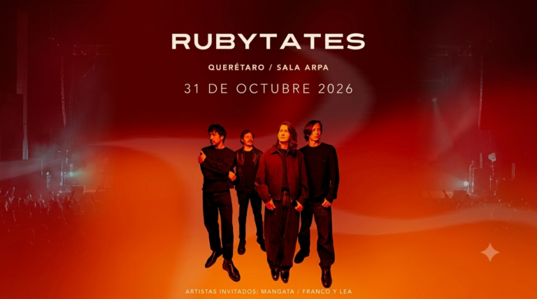 Rubytates regresa a Querétaro con su Tour Sistemas 2026