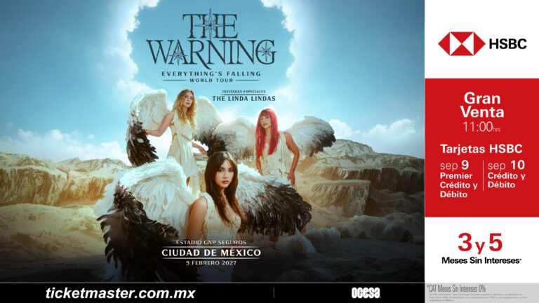 The Warning anuncia su primer Estadio GNP Seguros!